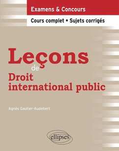 Cover Leçons de Droit international public (eBook, PDF)