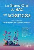 Le Grand Oral du Bac en sciences (eBook, PDF)