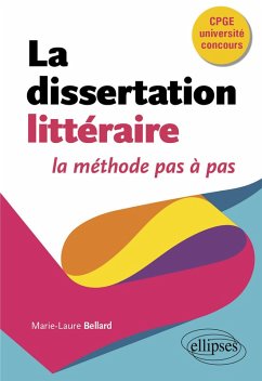 Cover La dissertation littéraire, la méthode pas à pas (eBook, ePUB)