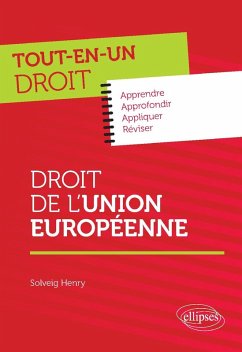 Droit de l'Union européenne (eBook, PDF) - Henry, Solveig