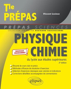 Physique-chimie du lycée aux études supérieures - Nouveaux programmes (eBook, PDF) - Lesieux, Vincent
