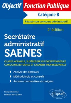 Cover Secrétaire administratif / SAENES de classe normale, supérieure ou exceptionnelle (eBook, PDF)