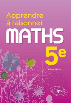 Cover Apprendre à raisonner - Mathématiques - Cinquième (eBook, PDF)