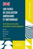 100 fiches de civilisation américaine et britannique (eBook, ePUB)