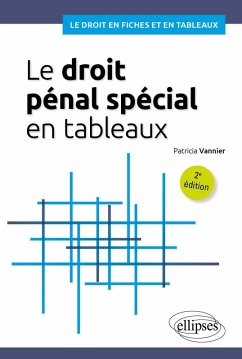 Le droit pénal spécial en tableaux (eBook, PDF) - Vannier, Patricia