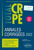 Annales corrigées du CRPE 2022 (eBook, PDF) Annales corrigées du CRPE 2022 (eBook, PDF)