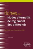 Fiches des Modes alternatifs de règlement des différends (eBook, ePUB)