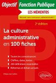 La culture administrative en 100 fiches (eBook, ePUB)