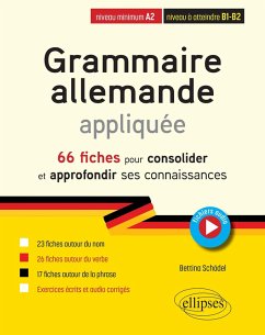 Cover Grammaire allemande appliquée de A2 vers B1-B2. (eBook, ePUB)