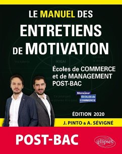 Cover Le Manuel des entretiens de motivation « POST-BAC » - Concours aux écoles de commerce - Édition 2020 (eBook, PDF)