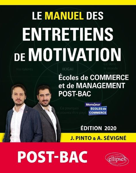 Le Manuel des entretiens de motivation « POST-BAC » - Concours aux écoles de commerce - Édition 2020 (eBook, PDF)