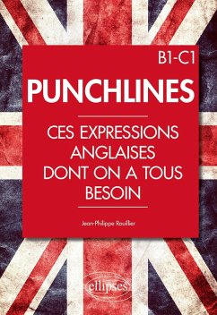 Cover Punchlines. Ces expressions anglaises dont on a tous besoin. B1-C1 (eBook, PDF)