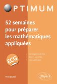 52 semaines pour préparer les mathématiques appliquées en ECG (eBook, PDF)