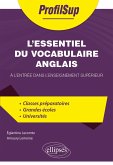 L'essentiel du vocabulaire anglais à l'entrée dans l'enseignement supérieur (eBook, PDF)