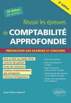 Réussir les épreuves de comptabilité approfondie (eBook, PDF) - Honore, Jose-Come