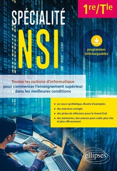Spécialité NSI - 1re/Tle (eBook, PDF) - Varlot, Nicolas Spécialité NSI - 1re/Tle (eBook, PDF) - Varlot, Nicolas
