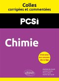 Chimie. PCSI. Colles corrigées et commentées (eBook, PDF)