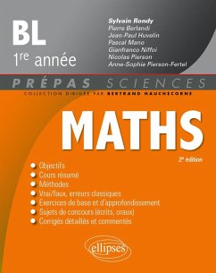 Cover Mathématiques - BL 1re année - 2e édition (eBook, PDF)