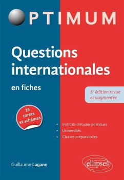 Questions internationales en fiches (eBook, ePUB) - Lagane, Guillaume
