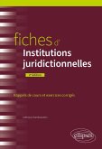 Fiches d'Institutions juridictionnelles (eBook, ePUB)