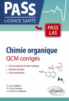 Cover Chimie organique - QCM corrigés (eBook, PDF)