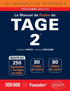 Le Manuel de poche du Tage 2® - 80 fiches de cours, 250 questions + corrigés en vidéo (eBook, PDF) - Pinto Sevigne