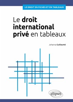 Le droit international privé en tableaux (eBook, PDF) - Guillaume