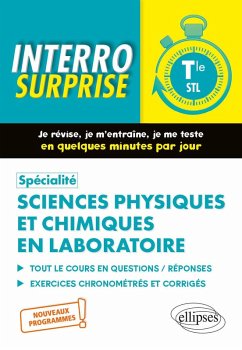 Cover Spécialité Sciences physiques et chimiques en laboratoire - Terminale STL (eBook, ePUB)