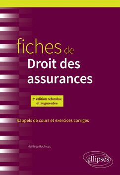 Fiches de Droit des assurances (eBook, ePUB) - Robineau, Matthieu
