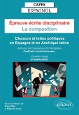 CAPES Espagnol - Epreuve écrite disciplinaire - La composition - Session 2024 - Discours et luttes politiques en Espagne et en Amérique latine (eBook, ePUB)