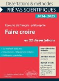 Faire croire en 22 dissertations (eBook, ePUB)