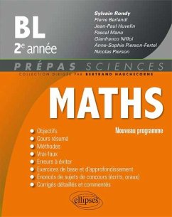 Cover Mathématiques BL 2e année - nouveau programme 2014 (eBook, PDF)
