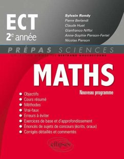 Cover Maths ECT 2e année - conforme au programme 2015 (eBook, PDF)