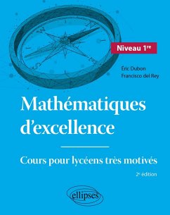 Cover Mathématiques d'excellence - Niveau Première (eBook, PDF)