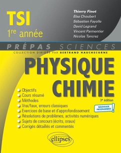 Cover Physique-Chimie TSI1 - Programme 2021 (eBook, PDF)