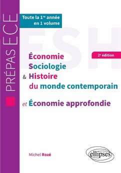 ESH et économie approfondie - Prépas ECE 1re année (eBook, PDF) - Rozé, Michel