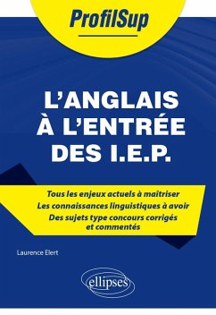 Cover L'anglais à l'entrée des I.E.P. (eBook, ePUB)