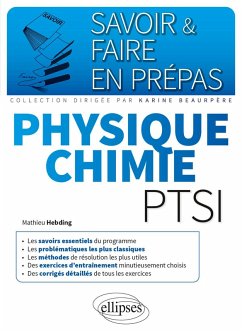 Physique-chimie PTSI (eBook, PDF) - Hebding