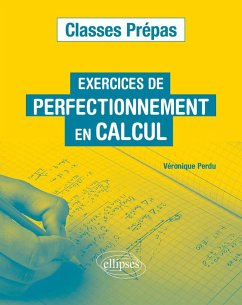 Cover Exercices de perfectionnement en calcul - Classes prépas (eBook, PDF)