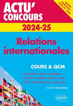 Relations internationales 2024-2025 - Cours et QCM (eBook, ePUB) - Beauchesne, Bénédicte