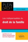 Les Indispensables du droit de la famille (eBook, PDF)