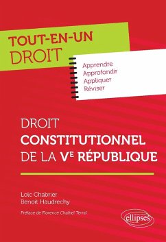Droit constitutionnel de la Ve République (eBook, PDF) - Chabrier, Loïc; Haudrechy, Benoît