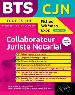 BTS Collaborateur juriste notarial (eBook, PDF) - de Chavigny, Nadia Jeanne; Dozier-Basini, Marie-Laurence; Pahin, Hélène; Tortel, Claire
