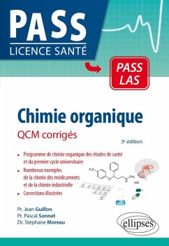 Chimie organique - QCM corrigés (eBook, PDF) - Guillon, Jean; Moreau, Stéphane; Sonnet, Pascal Chimie organique - QCM corrigés (eBook, PDF) - Guillon, Jean; Moreau, Stéphane; Sonnet, Pascal