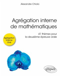 Agrégation interne de mathématiques (eBook, PDF) - Chiolo, Alexandre