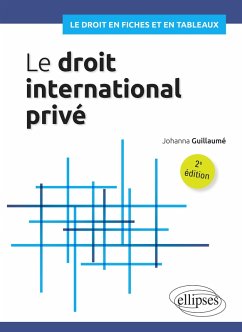 Le droit international privé en tableaux (eBook, PDF) - Guillaumé, Johanna