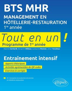 BTS MHR Management en Hôtellerie-Restauration 1re année (eBook, PDF) - Gerhardt, Maxime; Milloux, Benjamin; Monnot, Guillaume; Yorulmus, Johan