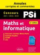 Maths et informatique. PSI. Annales... - Bild 1