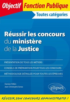 Réussir les concours du ministère de la Justice (eBook, PDF) - Senez Pellen