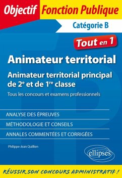 Cover Animateur territorial - Animateur territorial principal de 2e et de 1re classe (eBook, PDF)